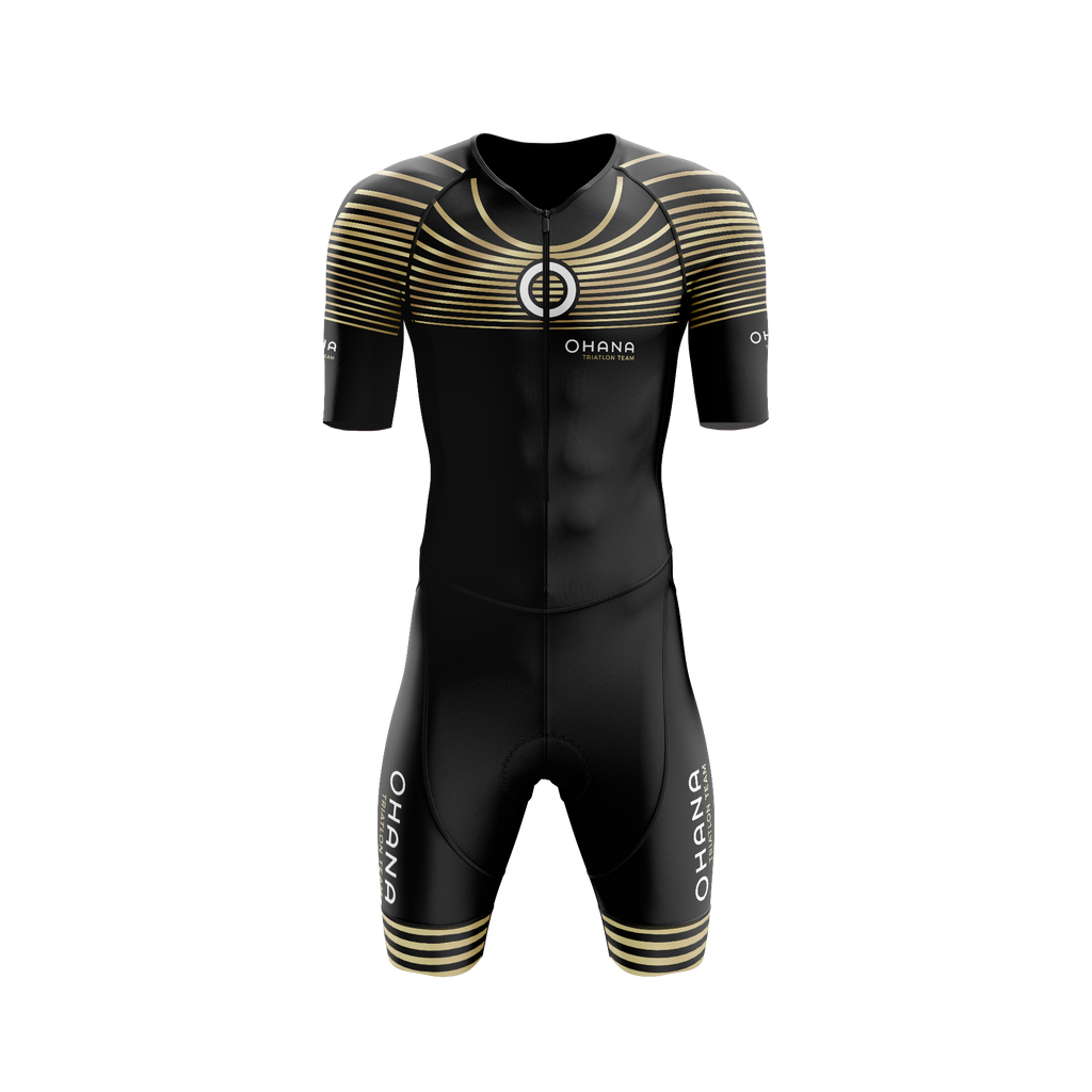 Aero-Trisuit LD/IM korte mouwen - Heren